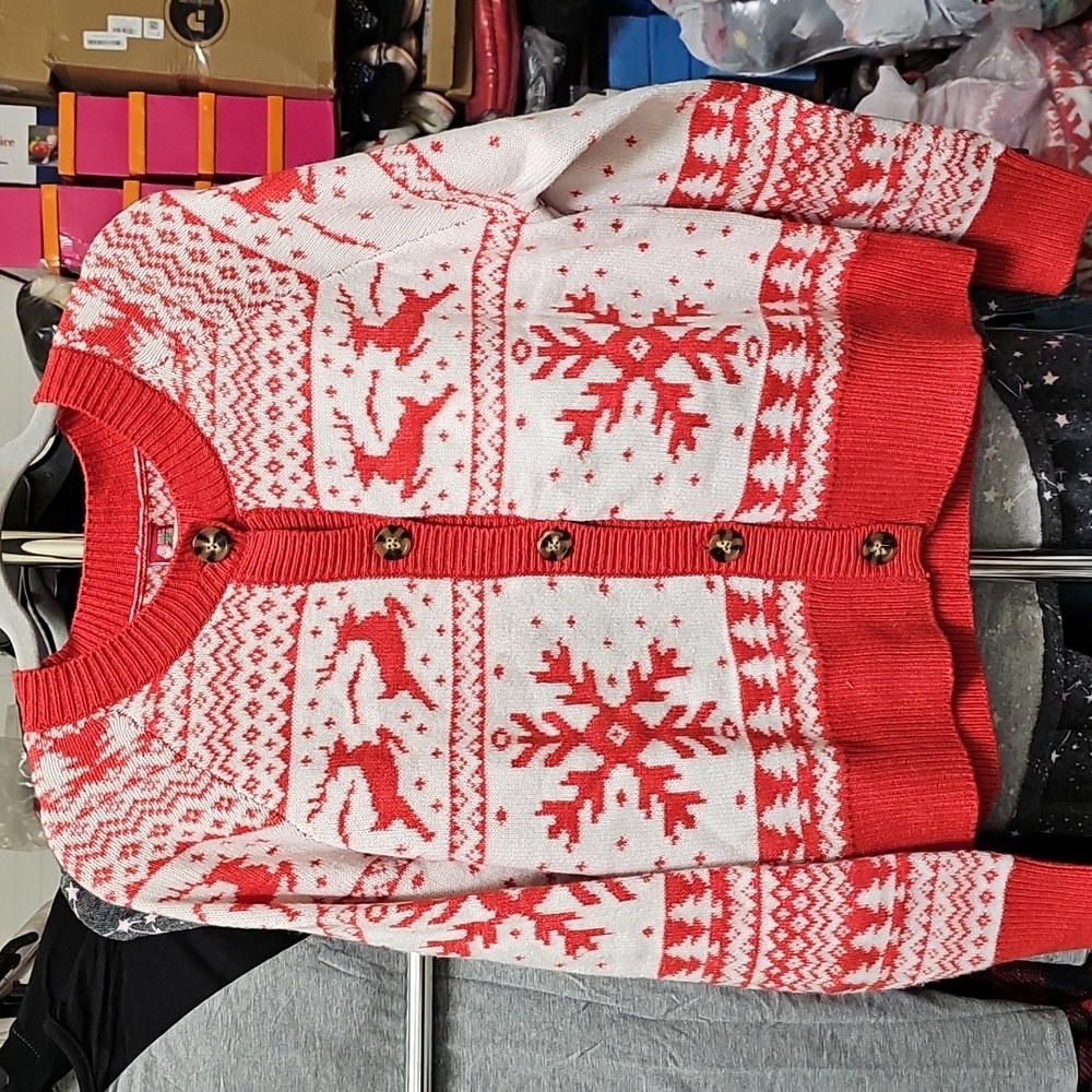 Nwt Womens Christmas Sweater Super Spft And Streatchy